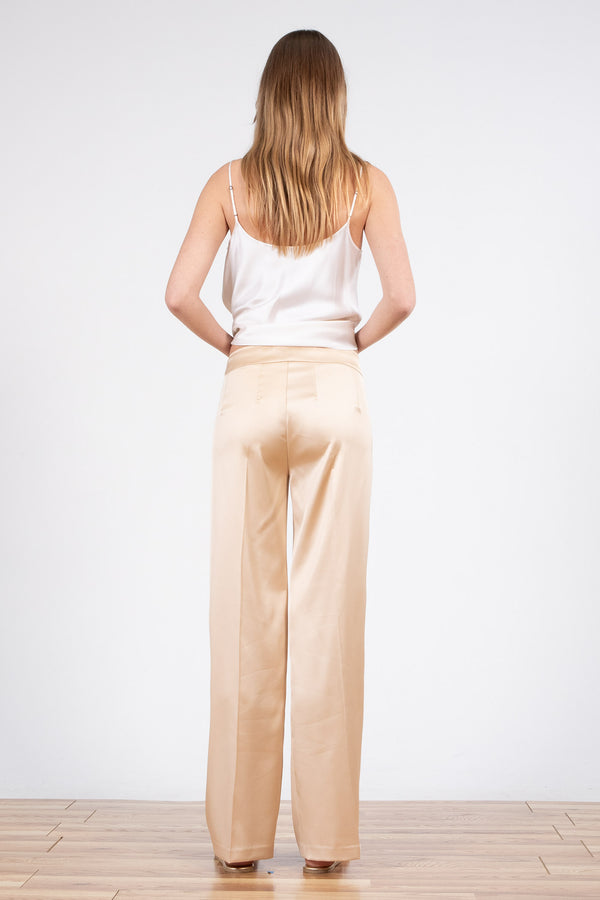 Avenue Montaigne FLAVIA Satin Champagne