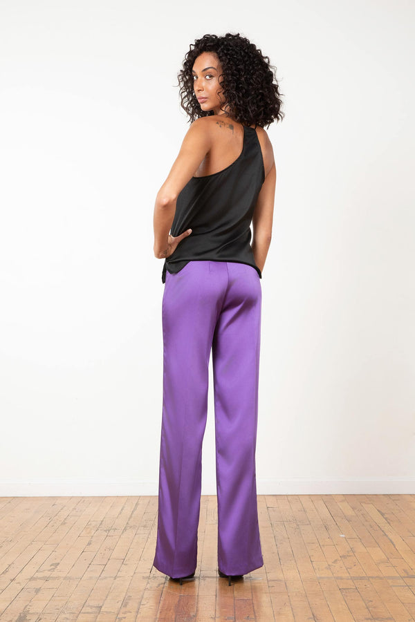 Avenue Montaigne FLAVIA Satin Viola