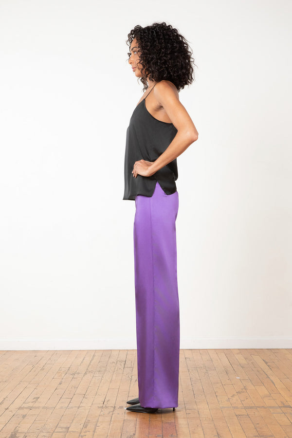 Avenue Montaigne FLAVIA Satin Viola