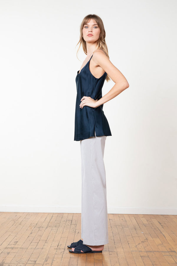 Avenue Montaigne FLAVIA Seersucker Grey