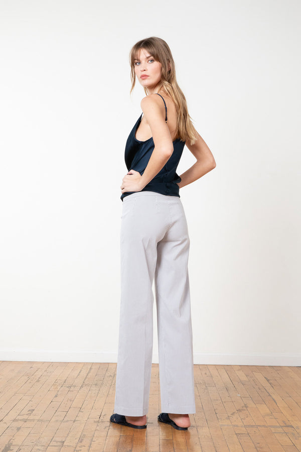 Avenue Montaigne FLAVIA Seersucker Grey