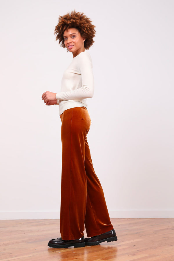 Avenue Montaigne FLAVIA Velvet Sienna