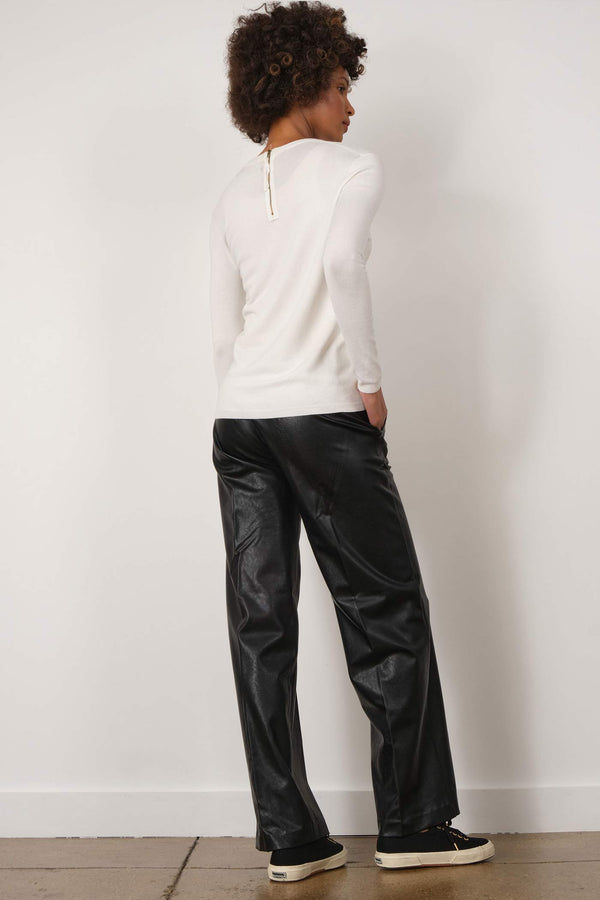 Avenue Montaigne GEORGES Pleather Black