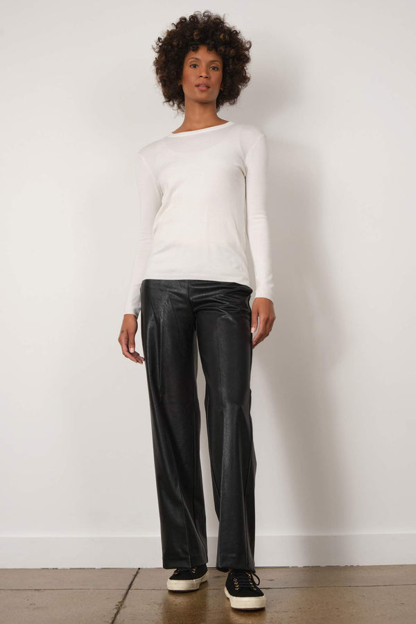 avenue montaigne GEORGES Pleather Black