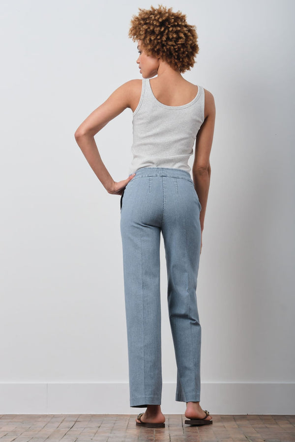 Avenue Montaigne GEORGES Striped Denim