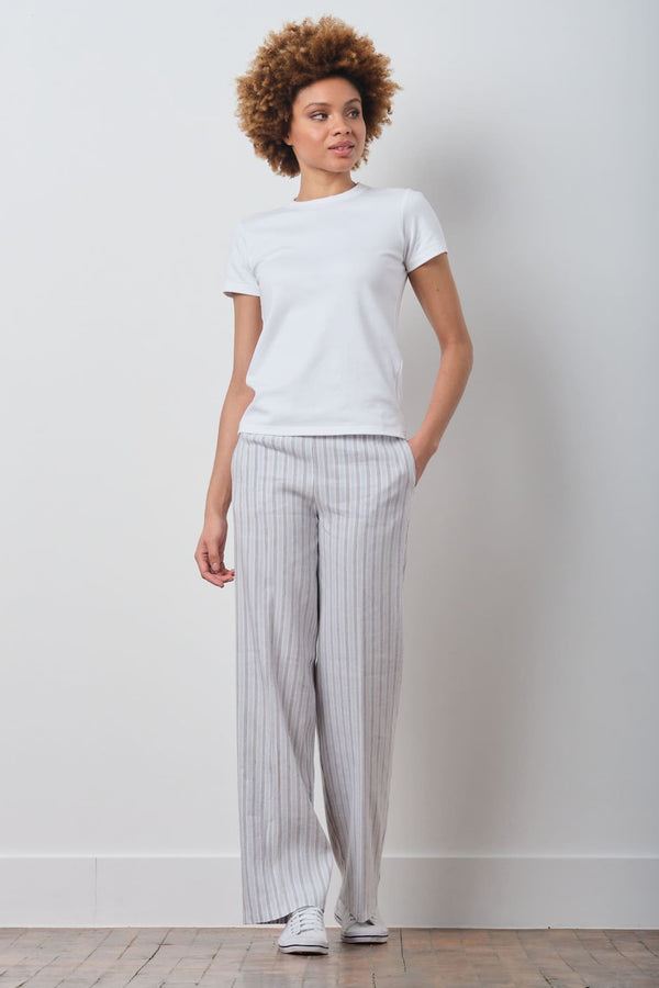 avenue montaigne GEORGES Stripes Blue & Grey