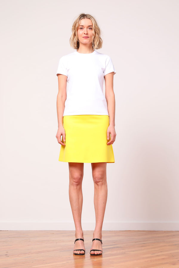 avenue montaigne KATIE SKIRT Freedom Yellow