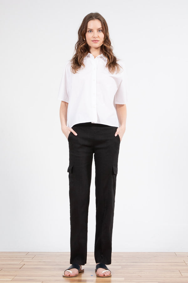 avenue montaigne KOOL Linen Black