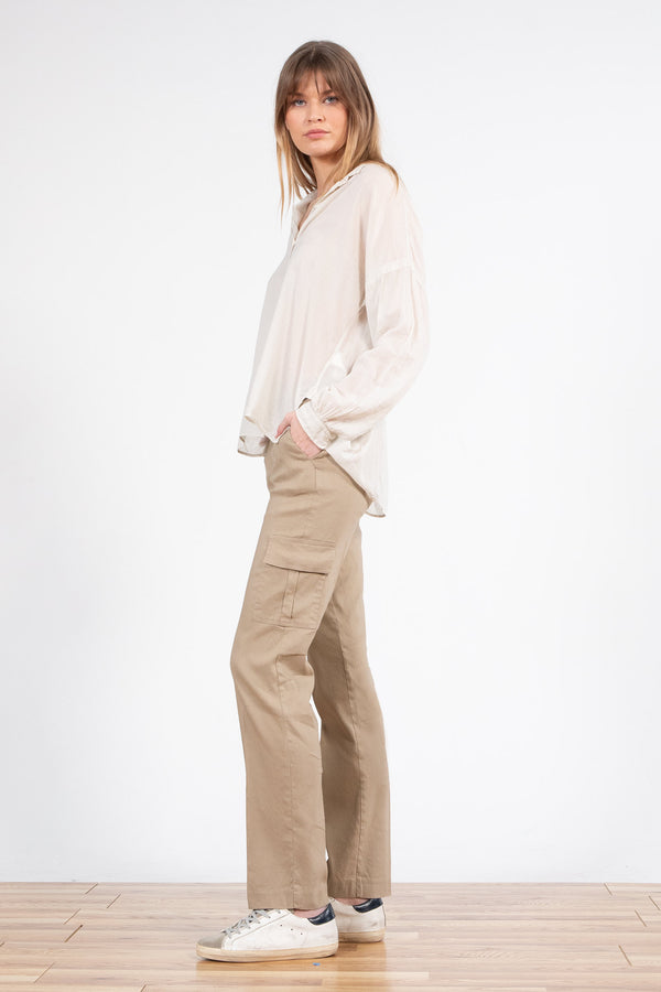 Avenue Montaigne KOOL Linen Khaki