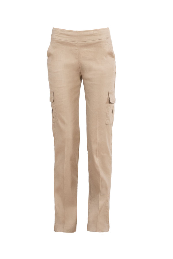 Avenue Montaigne KOOL Linen Khaki