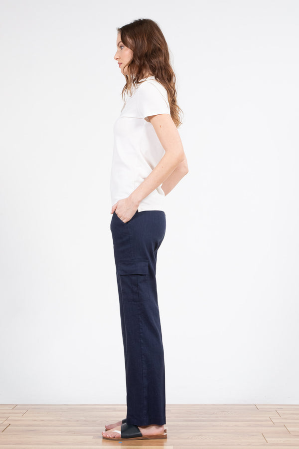 Avenue Montaigne KOOL Linen Navy