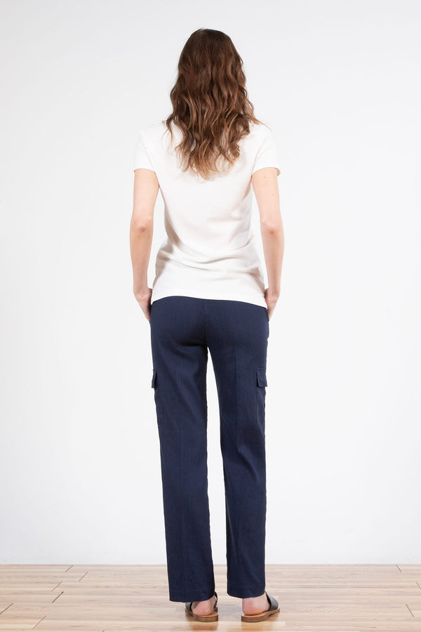 Avenue Montaigne KOOL Linen Navy