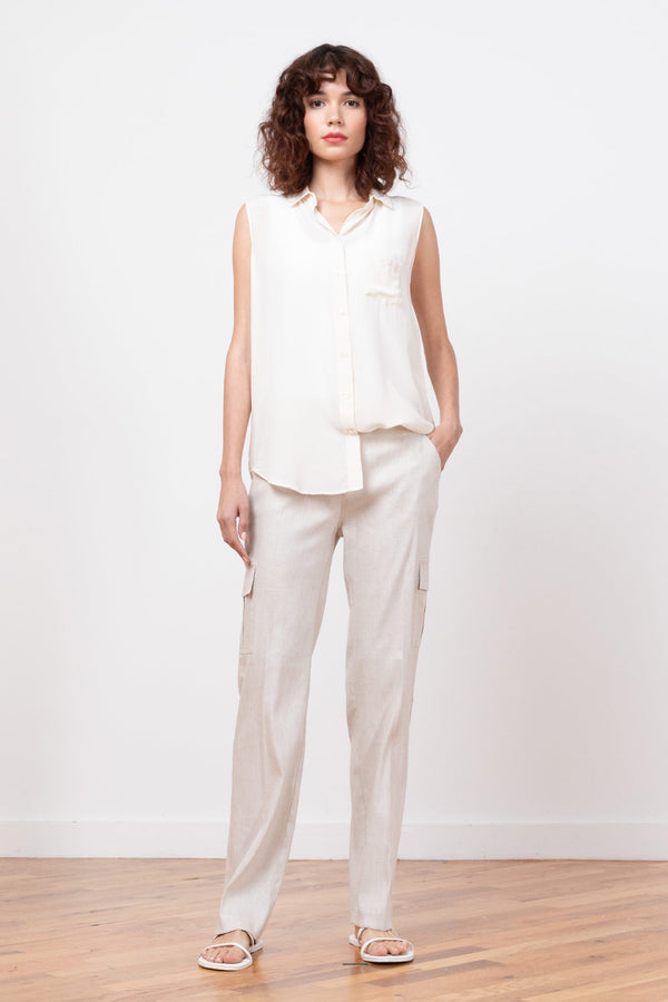 avenue montaigne KOOL Linen Oatmeal