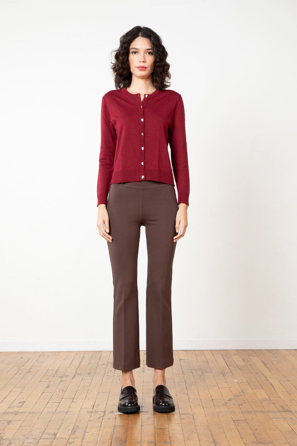 avenue montaigne LEO 4-Way Stretch Brown