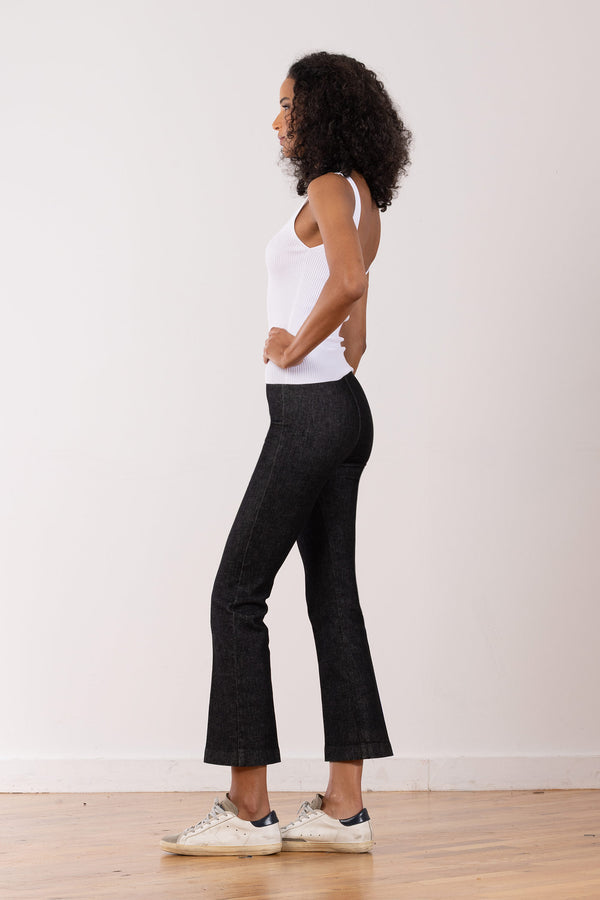 Avenue Montaigne LEO Black Denim