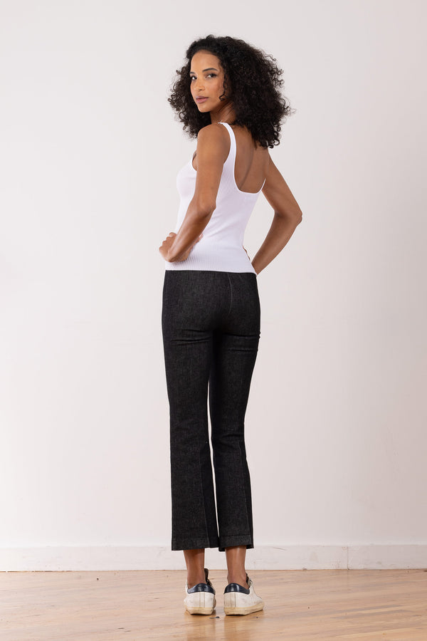 Avenue Montaigne LEO Black Denim