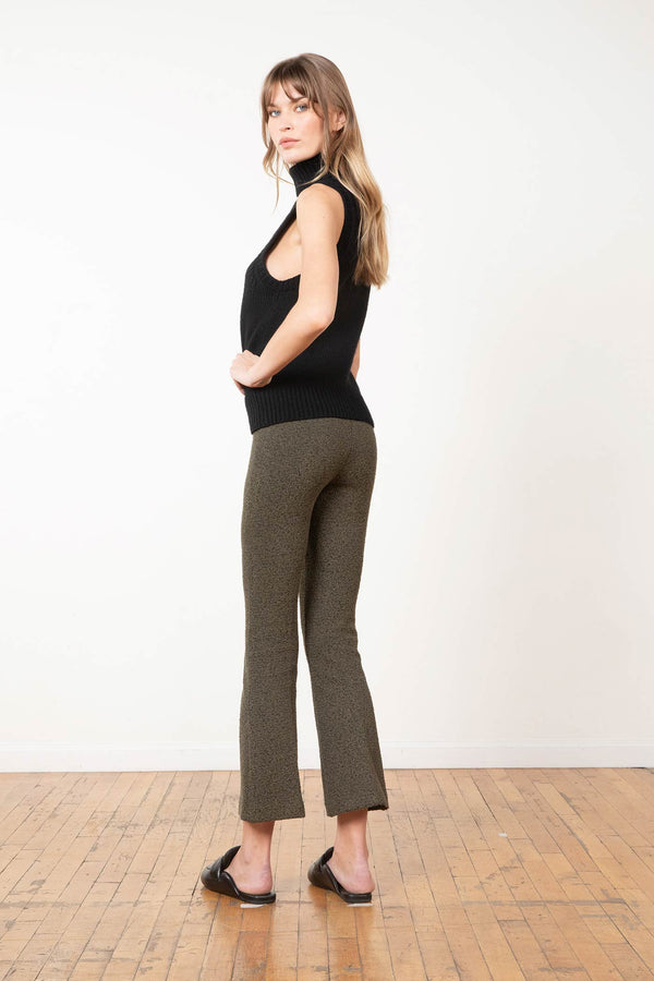 Avenue Montaigne LEO Boucle Olive Green