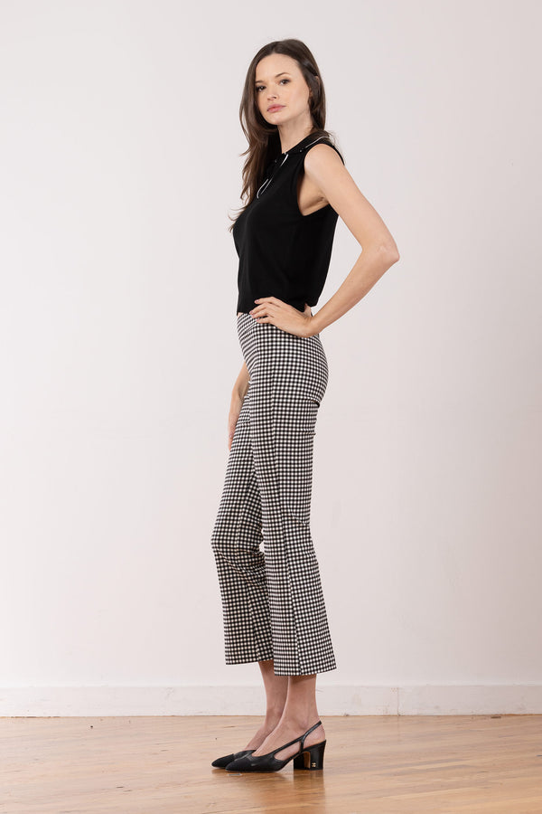 Avenue Montaigne LEO Check Black