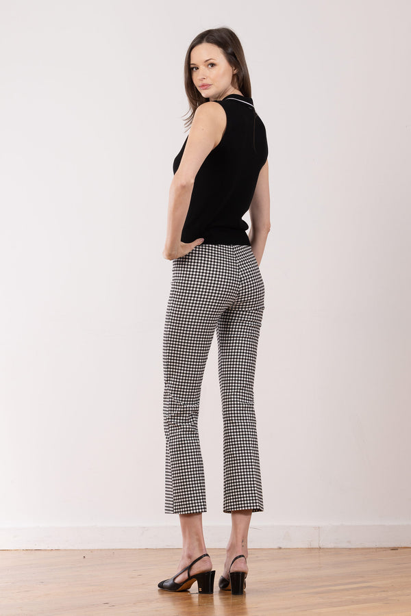 Avenue Montaigne LEO Check Black