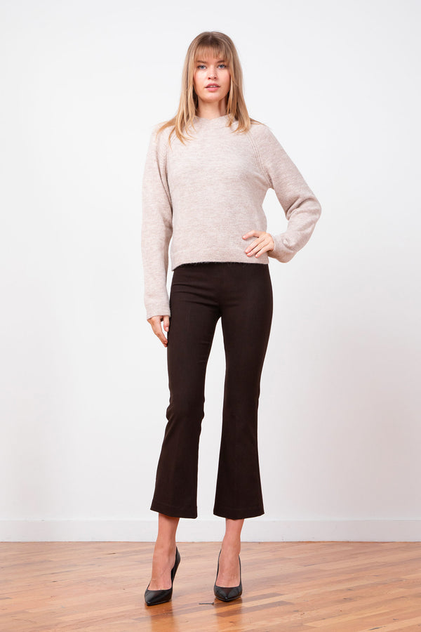 avenue montaigne LEO Flannel Brown