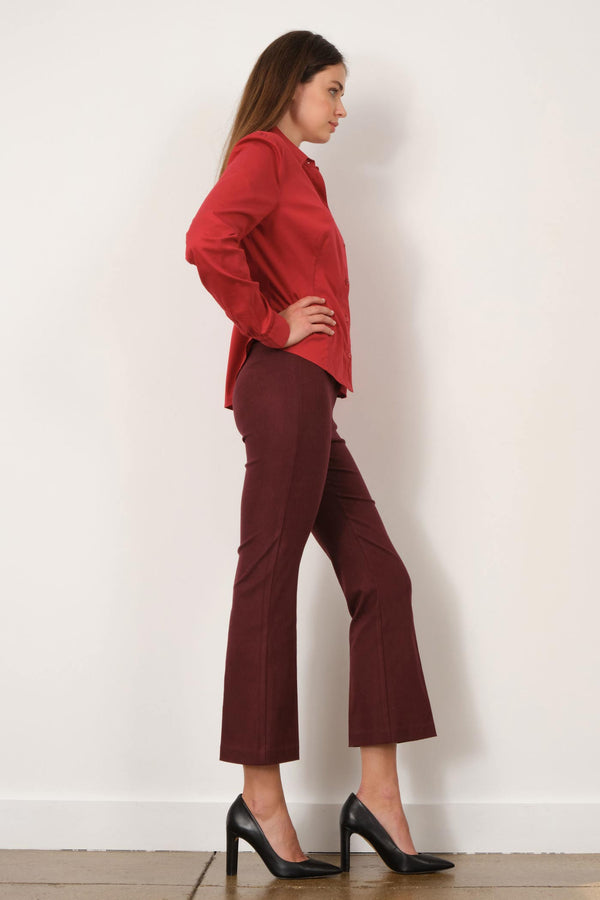 Avenue Montaigne LEO Flannel Burgundy