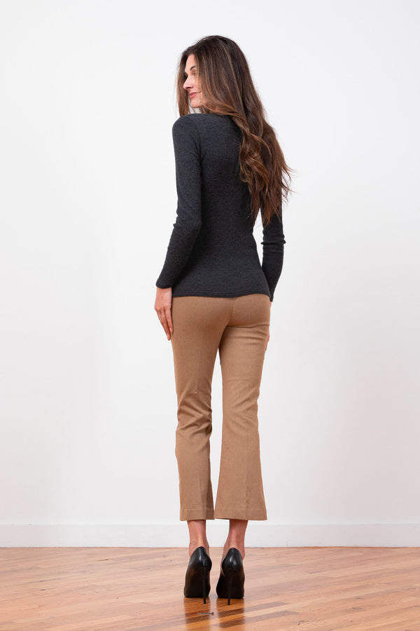 Avenue Montaigne LEO Flannel Camel