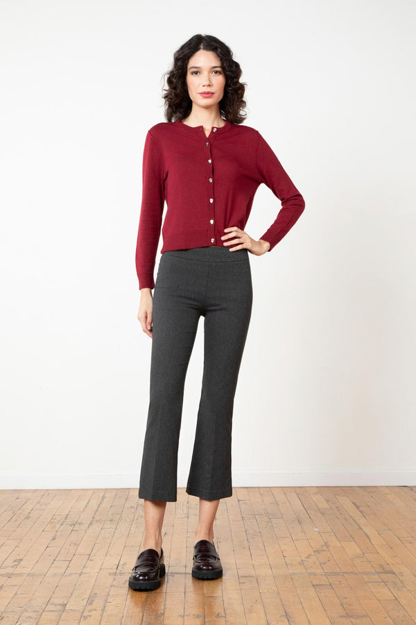 avenue montaigne LEO Flannel Charcoal