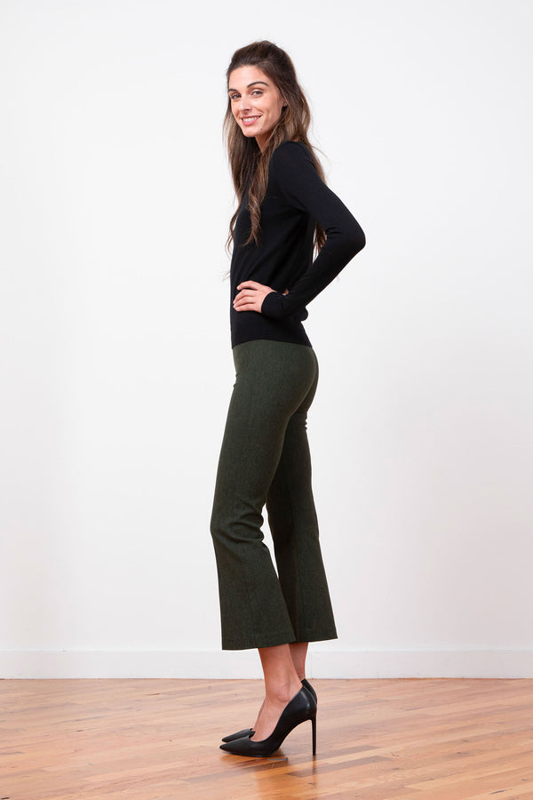 Avenue Montaigne LEO Flannel Olive Green