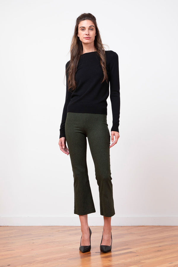 avenue montaigne LEO Flannel Olive Green