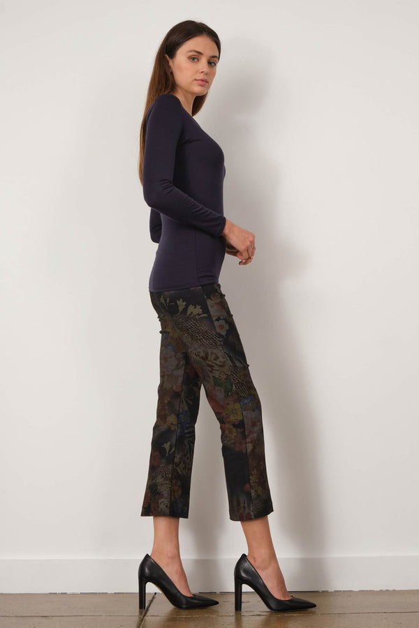 Avenue Montaigne LEO Floral Leaf