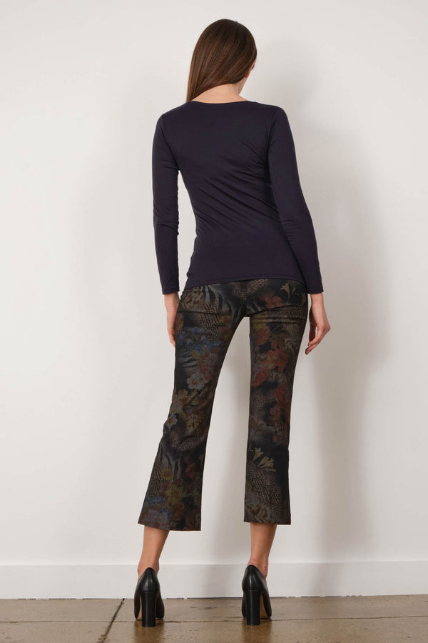 Avenue Montaigne LEO Floral Leaf