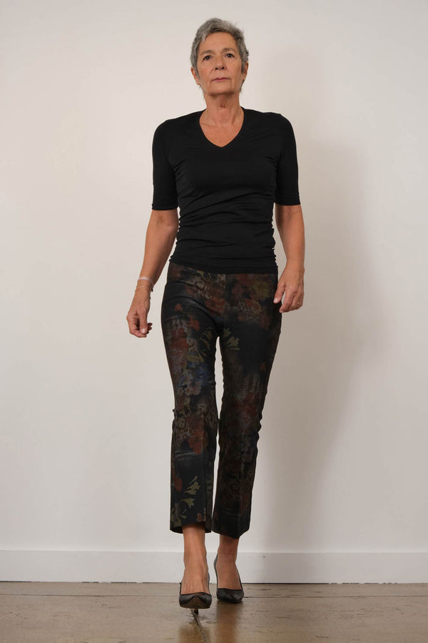 Avenue Montaigne LEO Floral Leaf