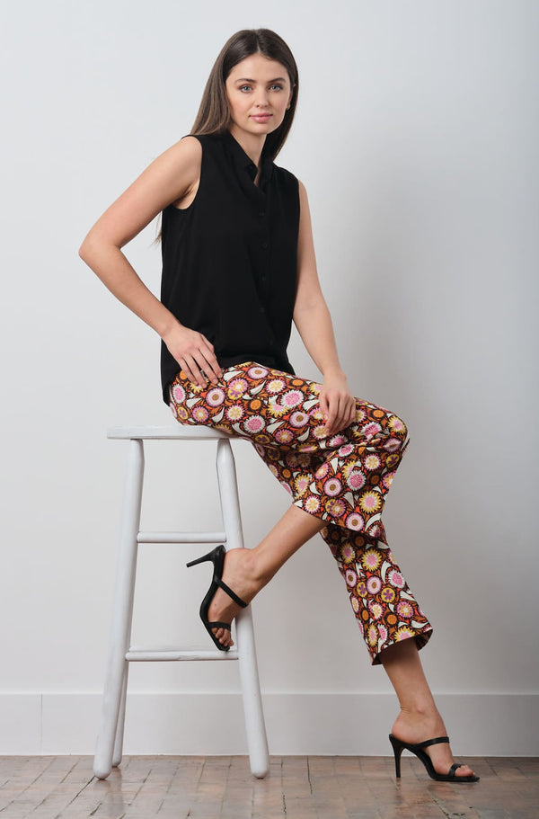 Avenue Montaigne LEO Floral Pinwheel