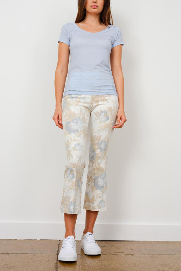 avenue montaigne LEO Flowers Beige