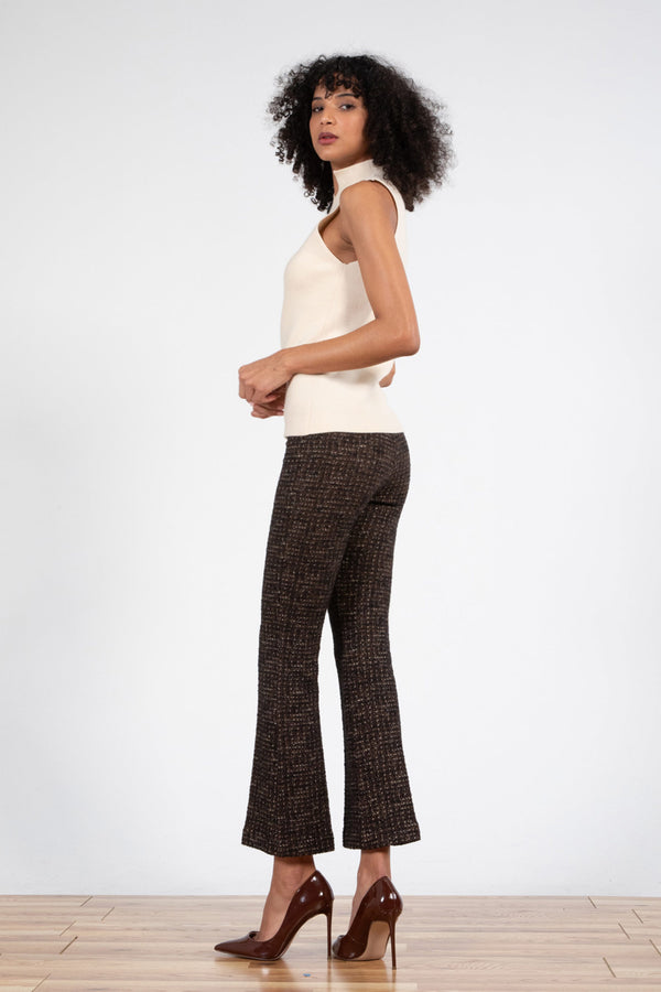 Avenue Montaigne LEO Glitz Brown