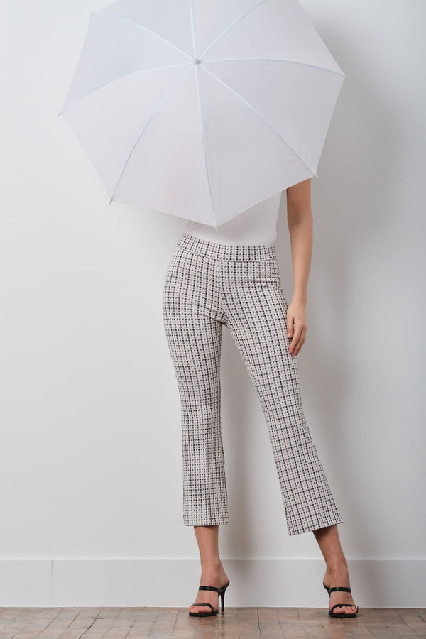 Avenue Montaigne LEO Houndstooth Blush