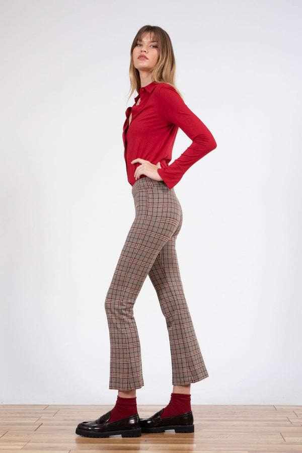 Avenue Montaigne LEO Houndstooth Check