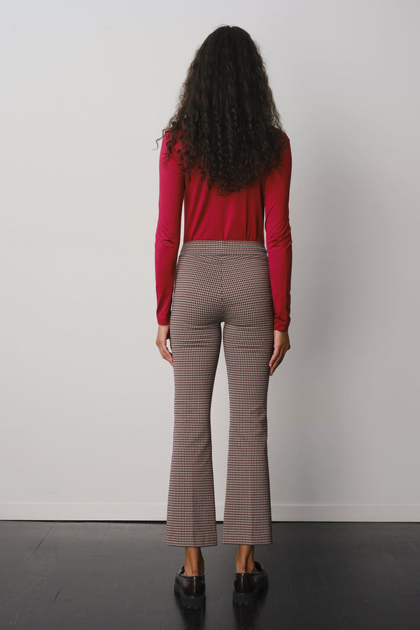 Avenue Montaigne LEO Houndstooth Plaid