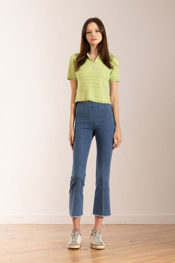 avenue montaigne LEO Light Denim