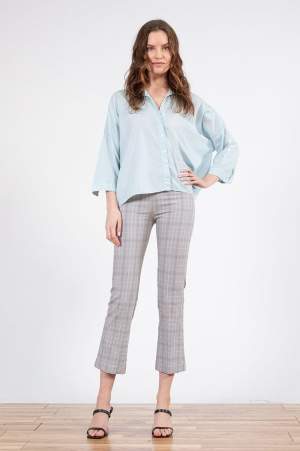 avenue montaigne LEO Madras Blue