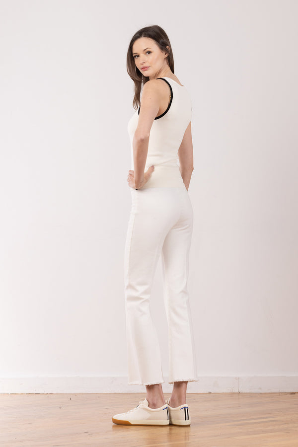 Avenue Montaigne LEO Off-White Denim