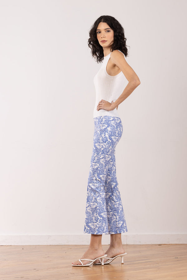 Avenue Montaigne LEO Paisley Blue