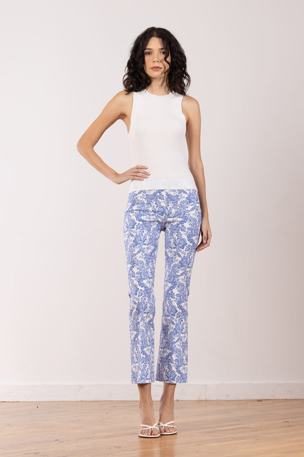 avenue montaigne LEO Paisley Blue