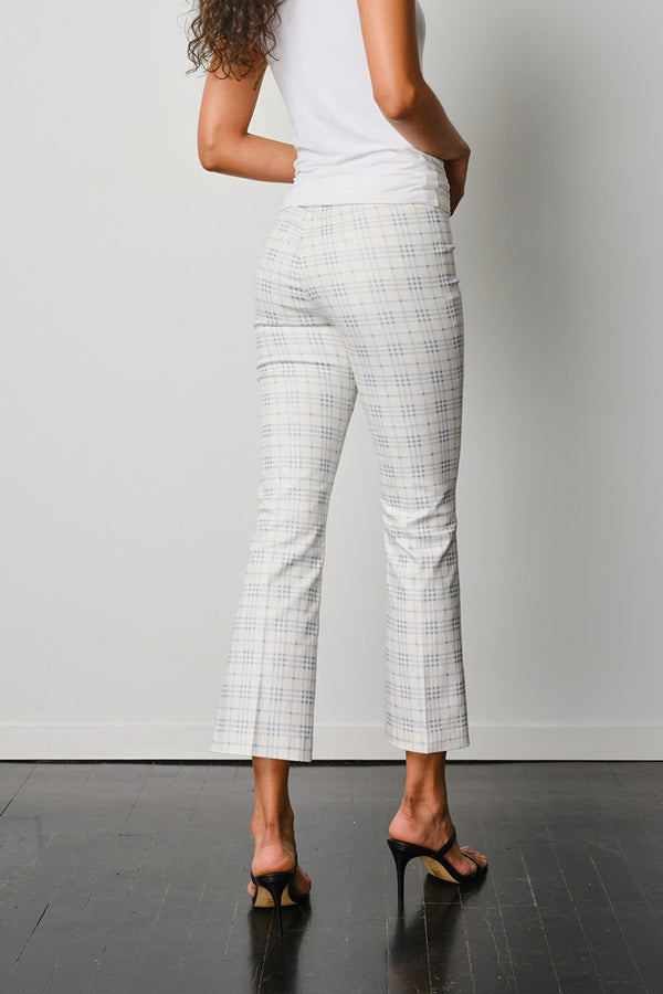 Avenue Montaigne LEO Plaid Slate