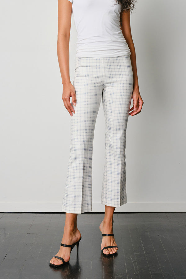 avenue montaigne LEO Plaid Slate