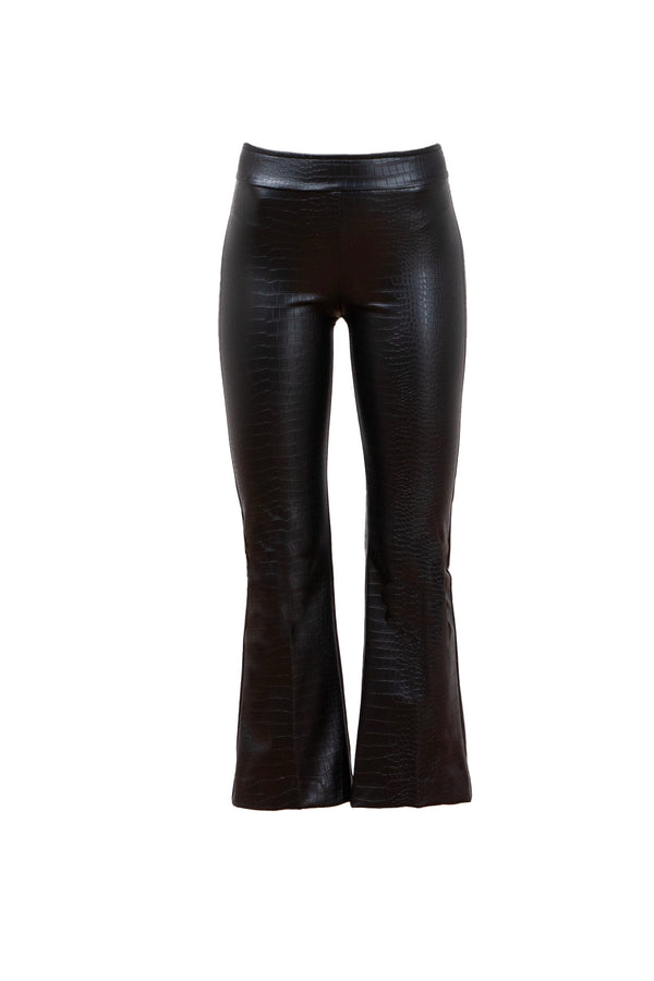 Avenue Montaigne LEO Pleather Croco