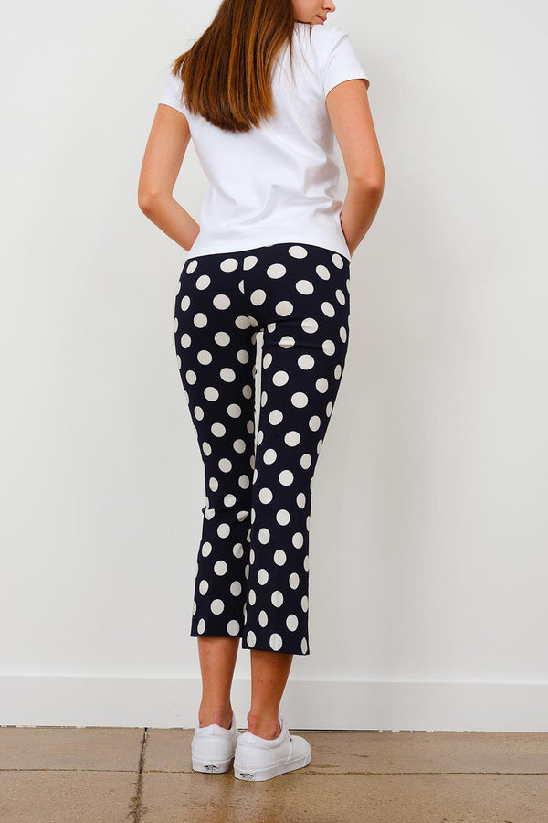 Avenue Montaigne LEO Polka Navy/White