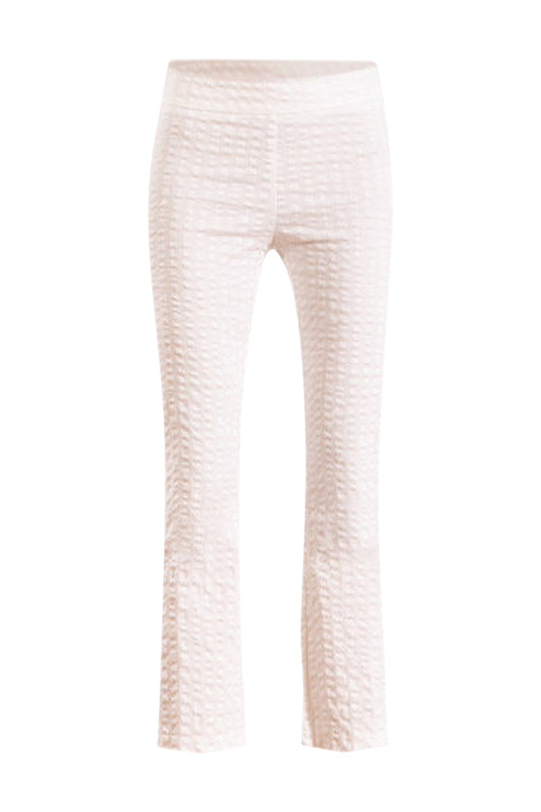 Avenue Montaigne LEO Seersucker White