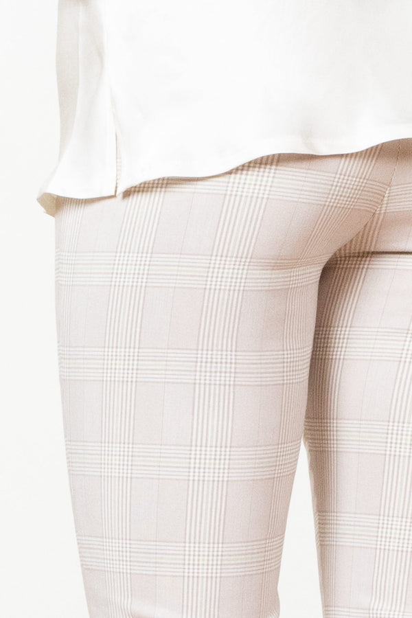 Avenue Montaigne LEO Wheat Plaid