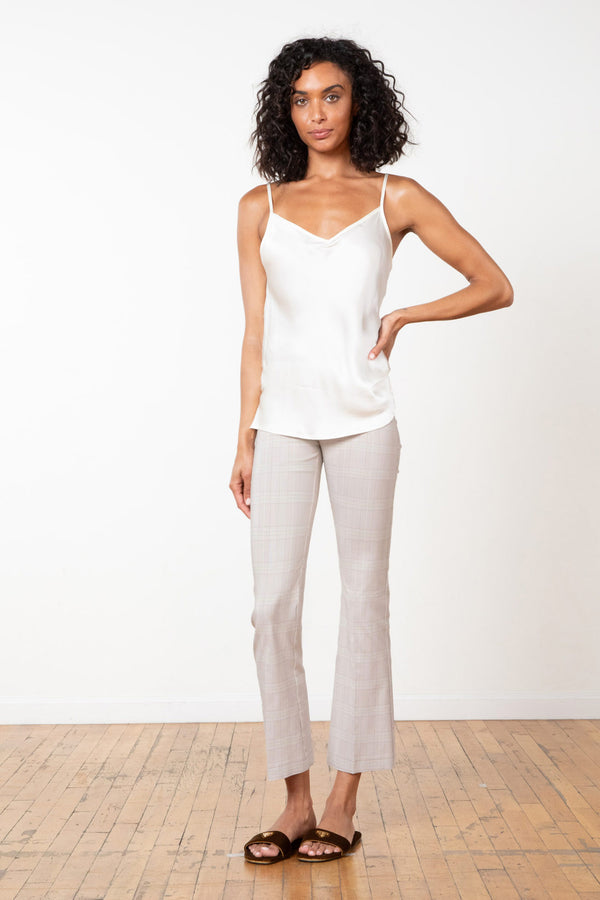 avenue montaigne LEO Wheat Plaid